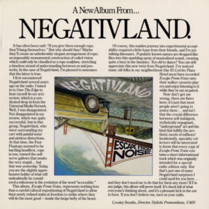 Album cover of Negativland ‎– Escape From Noise